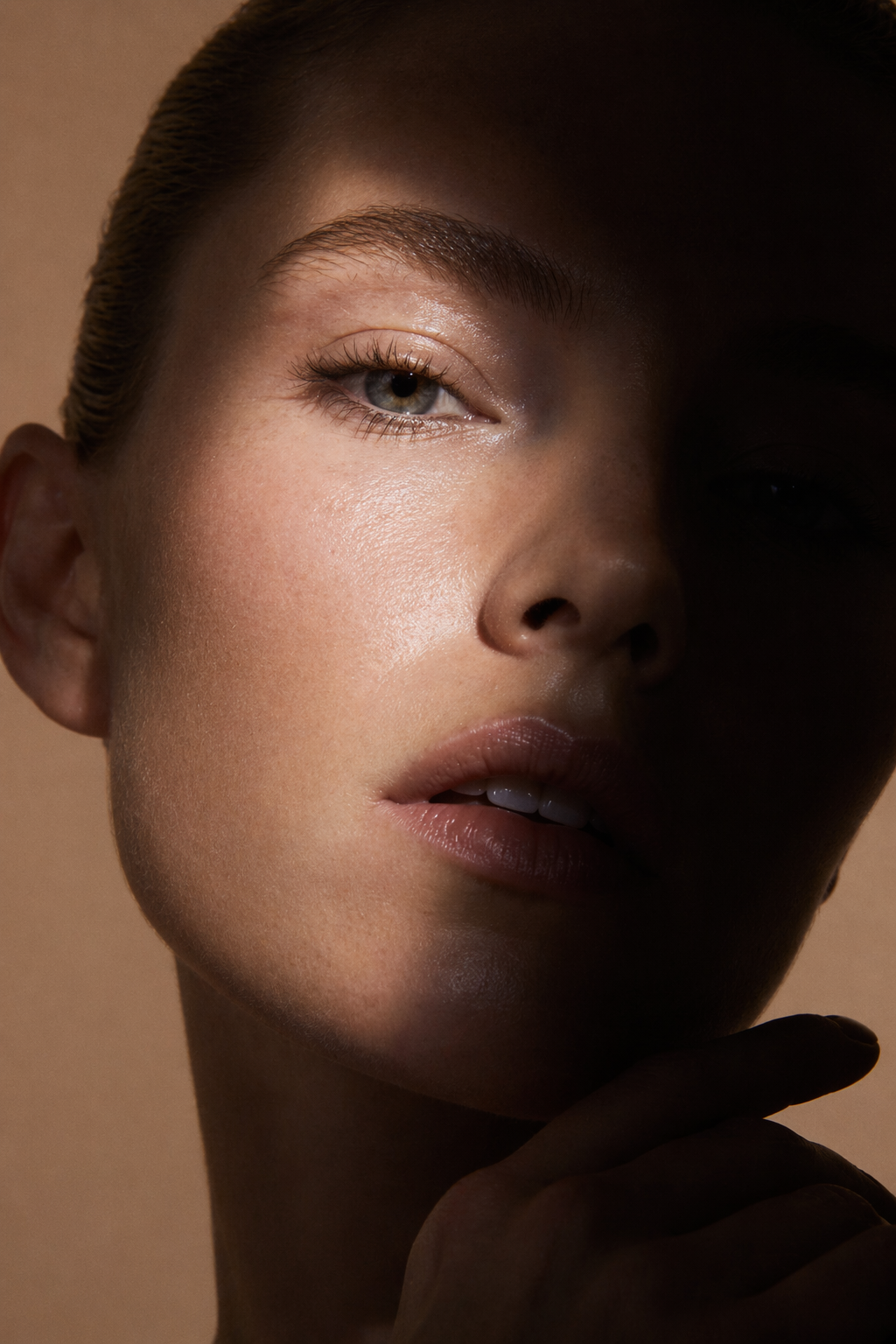 Diagnostic de peau avec la sonde du Dermascan i.11